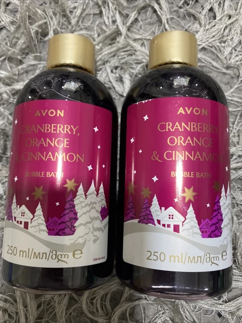 2 X Avon Arancio Mirtillo Festa e Cannella - 250 ml Made in Poland