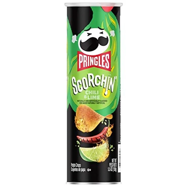 Scorchin' ' Chili & Citron Pomme de Terre Chips Valeur Pack Curated Par Tribeca