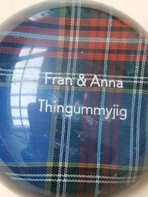 Vintage Fran And Anna Thingummyjig Paperweight