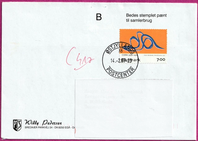Dänemark 2007  OSTJYLLANDS NACH  Graz -  Für Sammleraufdruck - Sauber stempeln