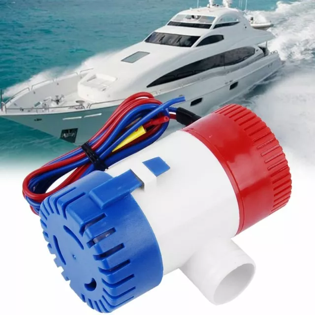 Sumergible 12V 1100GPH Bomba de achique bomba de achique bomba Bilge Water Pump