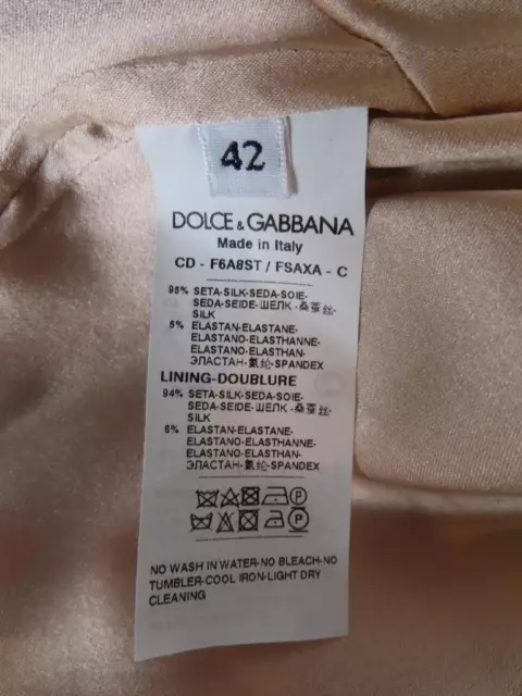 Dolce & Gabbana Hot Pink Gelato Popsicle Ice Cream Day Dress 42/US 6 $2,095 3