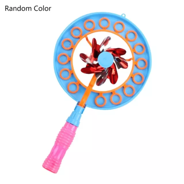 Manual Bubble Toy Simulation Windmill Bubble Maker Children’s Summer Funny