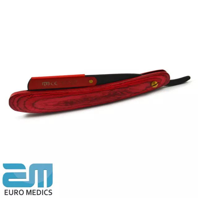 Barber Salon Hair Dressing Red Vintage Straight Edge Barber Hair Shaving