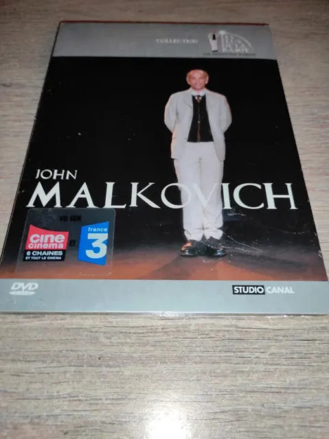 * Dvd Neuf Sous Blister John Malkovich Collection Les Feux De La Rampe