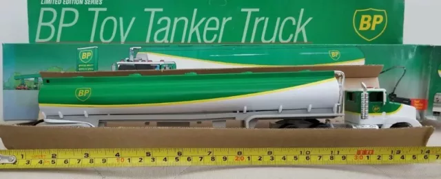 Vintage BP Toy Tanker Truck With Wired Remote Control Limited Edition New in Box