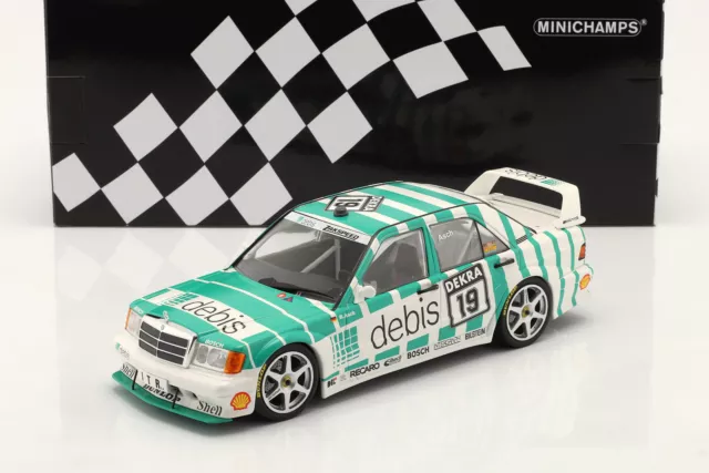 Mercedes-Benz 190E 2.5-16 Evo 2 #19 DTM 1991 Roland Asch 1:18 Minichamps