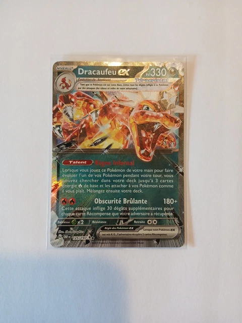 Dracaufeu EX - Ultra Rare 215/197 - Ecarlate et Violet Flammes Obsidiennes - Fantasy Sphere Dracaufeu EX - Ultra Rare 215/197 - Ecarlate et Violet Flammes Obsidiennes - Fantasy Sphere