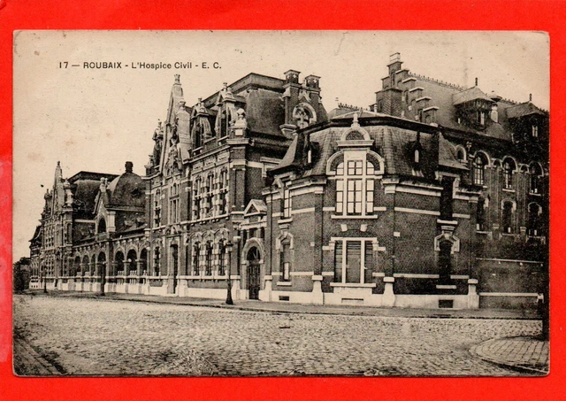 CPA-59-NORD- ROUBAIX - L'Hospice Civil -2 SCAN -