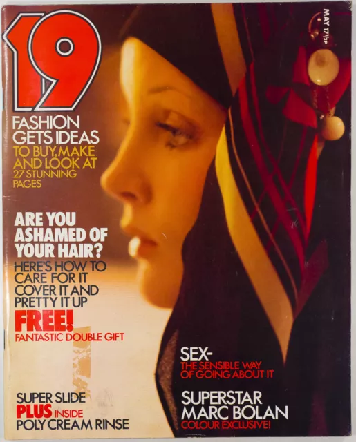 Ingrid Boulting MARC BOLAN Quant HARRI PECCINOTTI Pat Cleveland BIBA 19 magazine