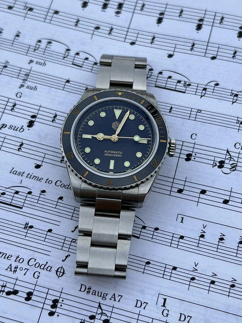 SAN MARTIN RETRO Diver 6200 Men's Watch Sub Homage PT5000