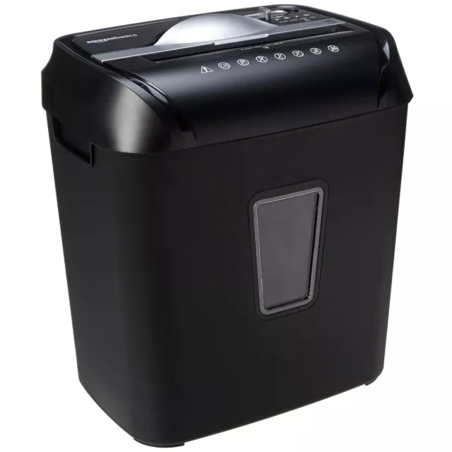 Amazon Basics 12 Sheet Cross Cut Paper and Credit Card Home Office Shredder with