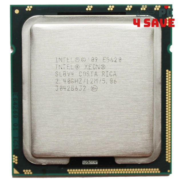 Intel Xeon E5620 CPU 2.40GHz 12M Quad Core LGA-1366 Server Processor SLBV4 80W