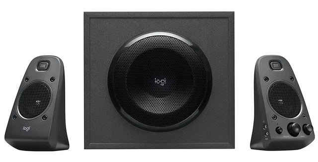 Genuine Logitech Z625 Powerful THX® Certified 2.1 Speaker System with Optical In