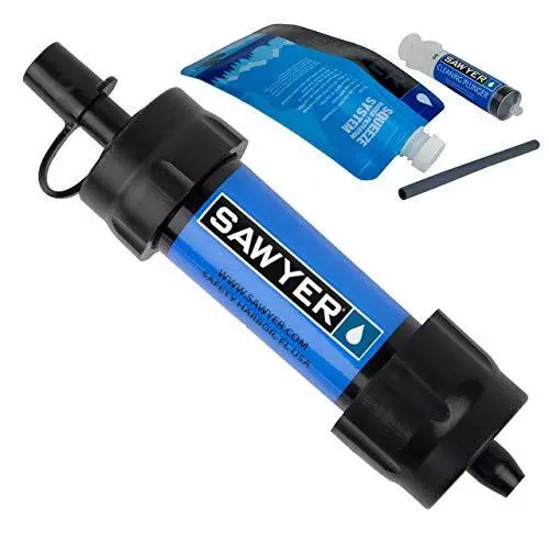 SAWYER PRODUCTS Mini Eau Filtration Système SP128 Purificateur Bushcraft Neuf