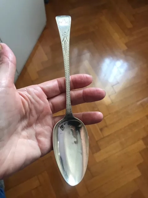 Georgian Beautiful Sterling Silver Spoon London 1792
