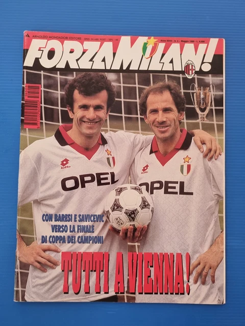 FORZA MILAN MAI 5-2001 SHEVCHENKO-ALBERTINI-SEB ROSSI