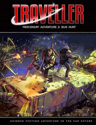 Traveller RPG 2nd Edition MERCENARY ADVENTURE 2: BUG HUNT