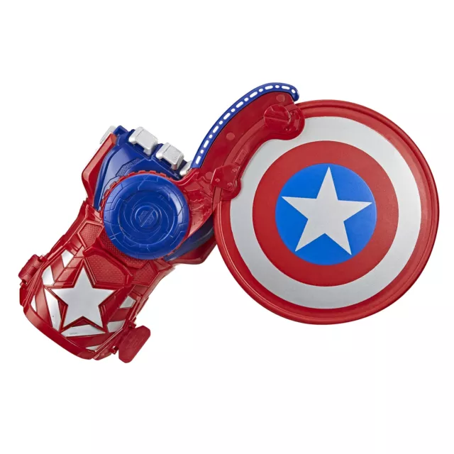 Nerf Power Moves Hasbro Marvel Avengers Captain America Schild Mehrfarbig B-WARE