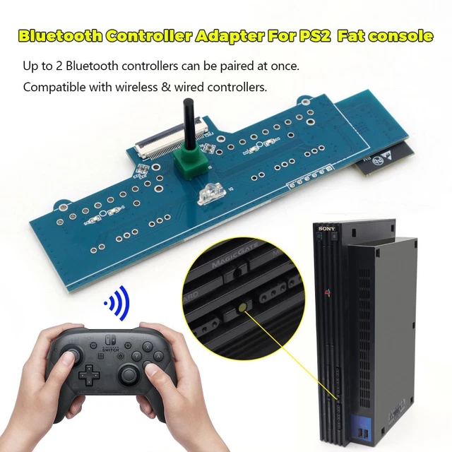 Fat Controller Computer FOR PS2 FAT iBlueControlMod Bluetooth Wireless Controller Internal ...