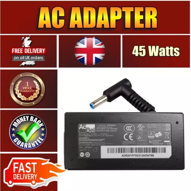 For HP-Compaq PAVILION 15-CD001CA 19.5V 2.31A 45W LAPTOP BATTERY CHARGER