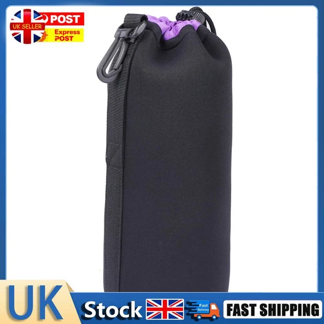 Neoprene Camera Lens Pouch Drawstring Waterproof Shockproof Soft Bag (XL) Hot