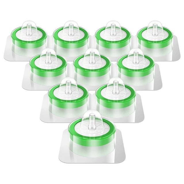 50 Sterile Syringe Filters PES, 0.22Um Pore Size, 33 Mm Membrane Diameter, Q7G5