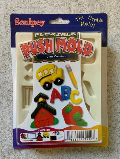 Sculpey Flexible Push Mold APM10 Class Creations