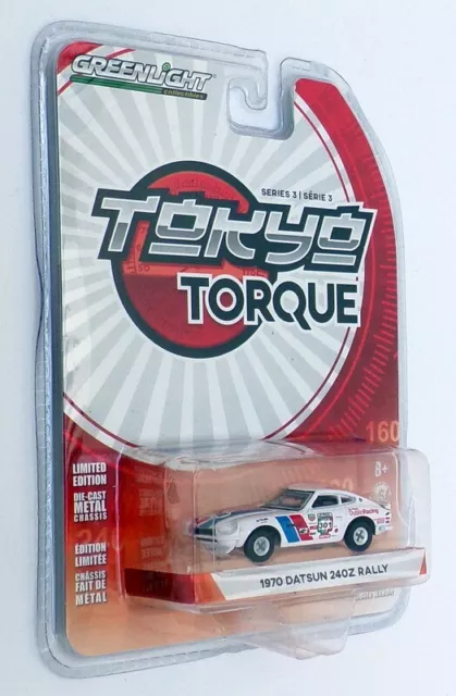 Greenlight 1/64 Scale 47010-B - 1970 Datsun 240Z Rally - #301