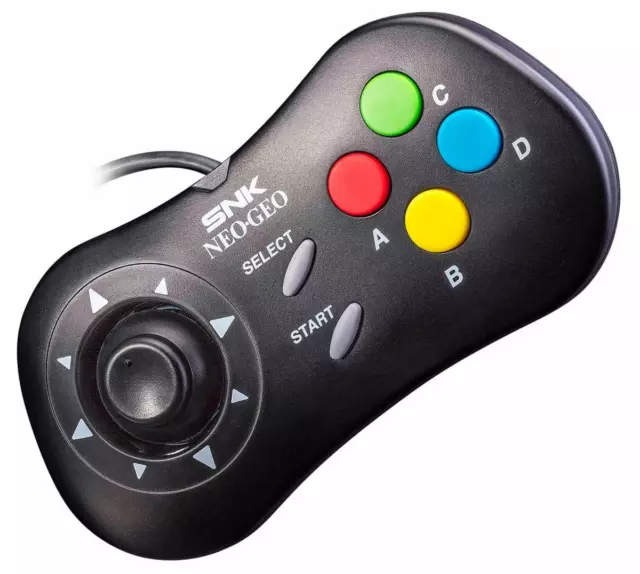 Manette Neo Geo Mini Noire Neuf