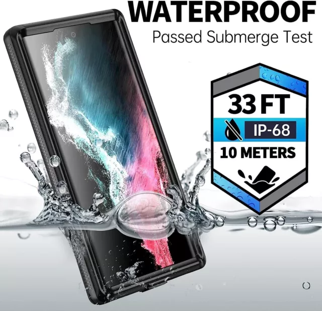 Waterproof Case For Samsung Galaxy S22 Ultra S22+ S22Shockproof Heavy Duty Cover