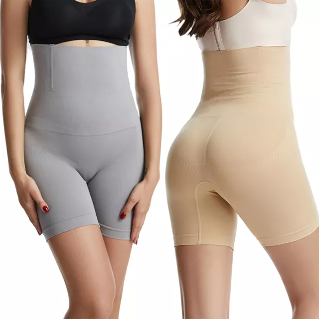 Women Tummy Control Shapewear Shorts High Waist Pants Slim Body Shaper Underwear