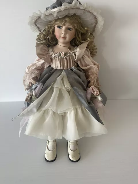 Hillview Lane Porcelain Doll 2000 Collection 19"