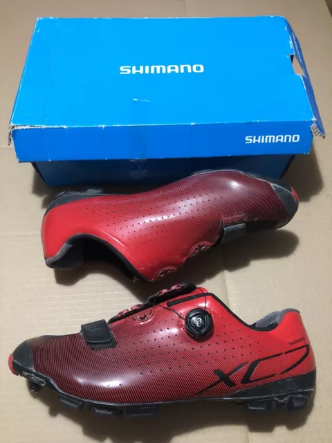 Shimano XC7 Carbon SPD MTB Cycling Shoe 2-way Boa Gravel Mountain Size 47 E Wide