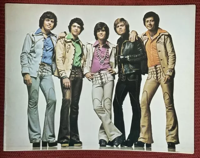 The Osmonds -  (Donny Osmond) Vintage 1975 Concert Program Tour Book - Mint -