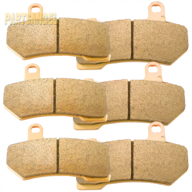 Harley FLHTK Electra Glide Ultra LTD Front & Rear Brake Pads Sett 2010-2021