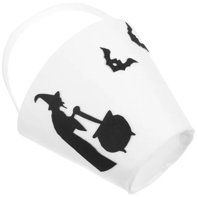 Felt Child Trick or Treat Bucket Halloween Biscuit Goodie Bag