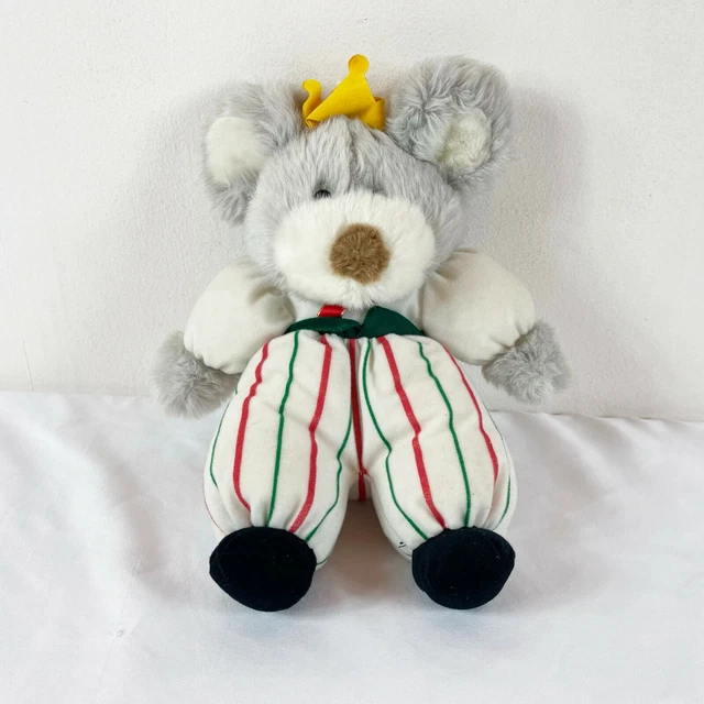 A63 VINTAGE COMMONWEALTH Nutcracker Mouse King Plush 13" Lovey Stuffed