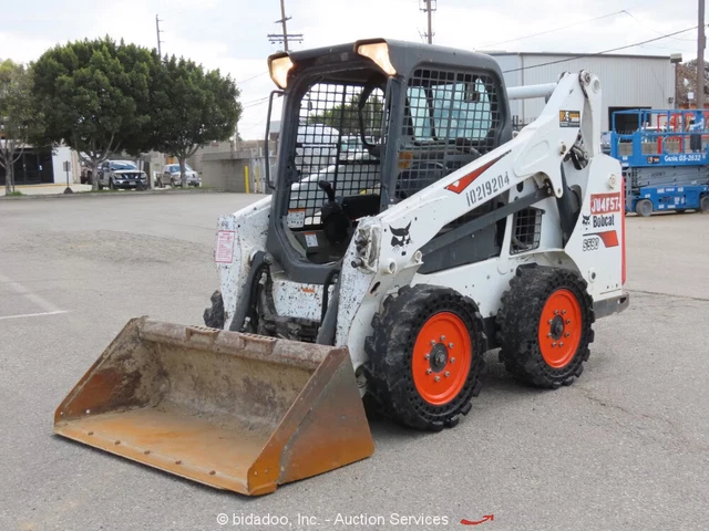 2017 Bobcat S590 Skid Steer Wheel Loader Tractor Aux Hyd HQC Diesel bidadoo