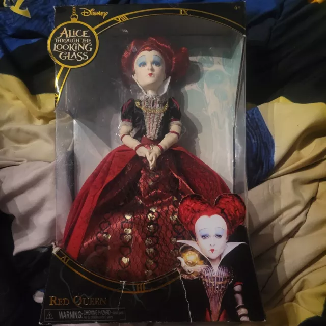 Disneys Alice Through the Looking Glass Red Queen Wonderland  Doll New Box Damag