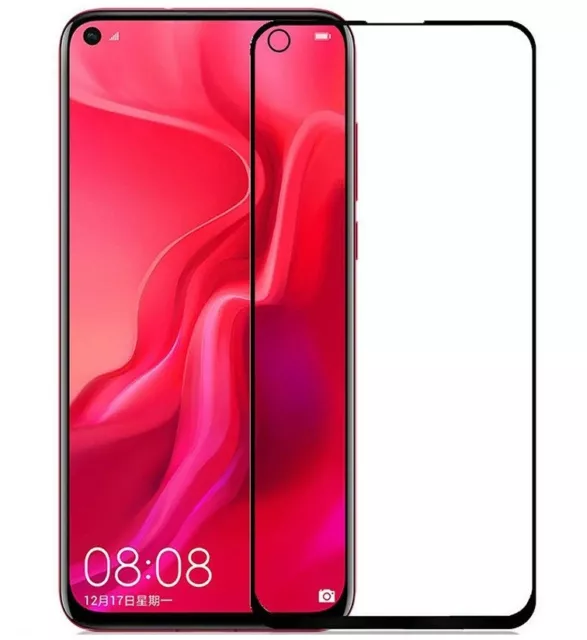 For HUAWEI HONOR VIEW 20 CURVED SCREEN PROTECTOR 9D FULL COVER TEMPERED GLASS