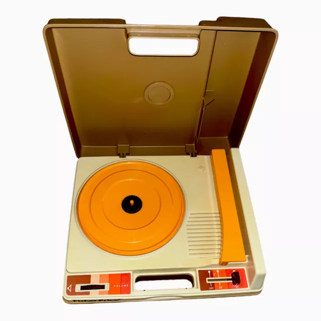 Rare Vintage 1978 Fisher Price Record Player Model #825 Kids Toy