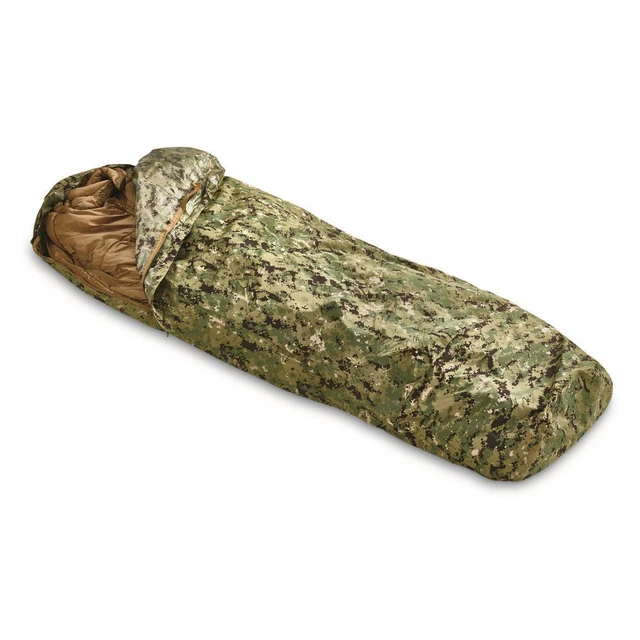 3PIECE SLEEPING BAG System ECW GoreTex Bivy Cover USMC Military Issue