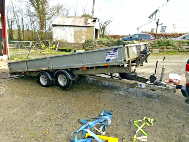 Ifor Williams CT167 Tilt Bed dropside trailer