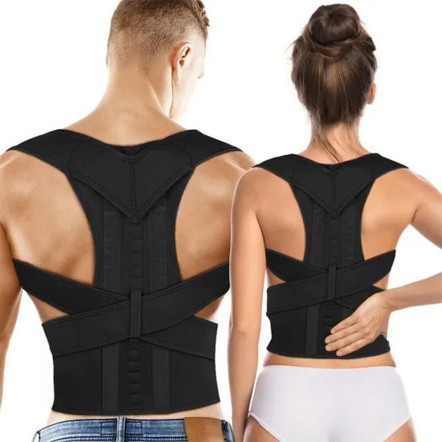 Waist Support Belt Lumbar Back Brace Heavy Work Pain Relief For Men Women Shaper