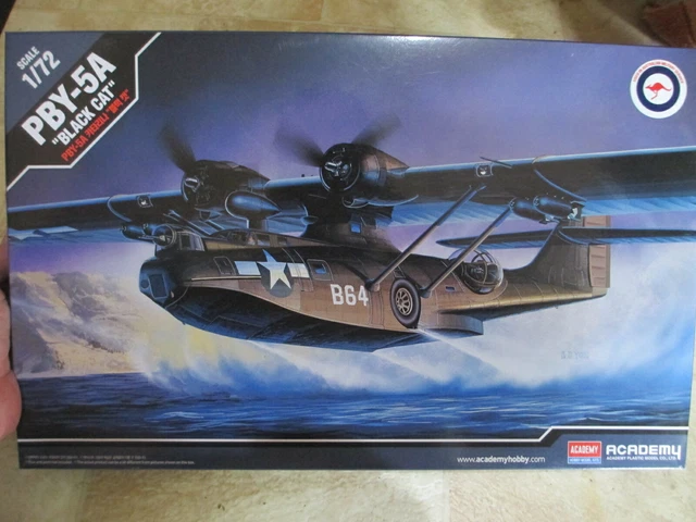Ww2 Pby Model Kit PBY-5A BLACK CAT 1/72 Catalina Model Kit WW2 with RAAF Decals £23.48 ...