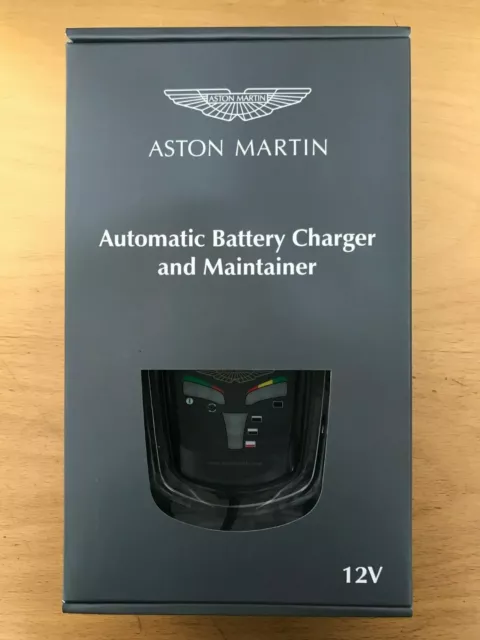 Aston Martin Automático Batería Cargador & Mantenedor - U.K ,Irlanda & Hong Kong