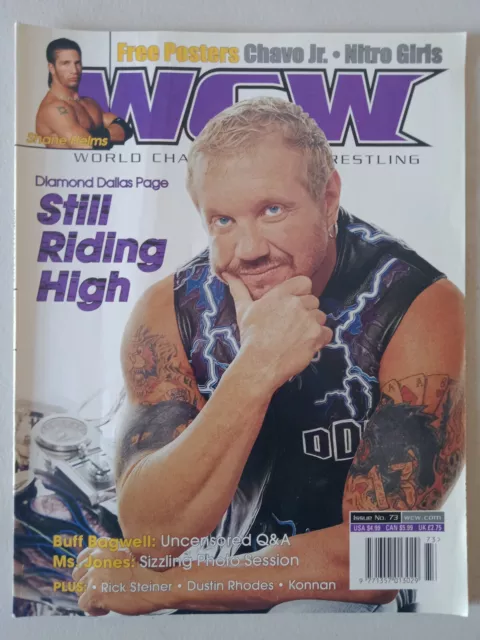 WCW Magazine Issue No. 72 DDP Pro Wrestling Chavo Guerro Nitro Girls Poster