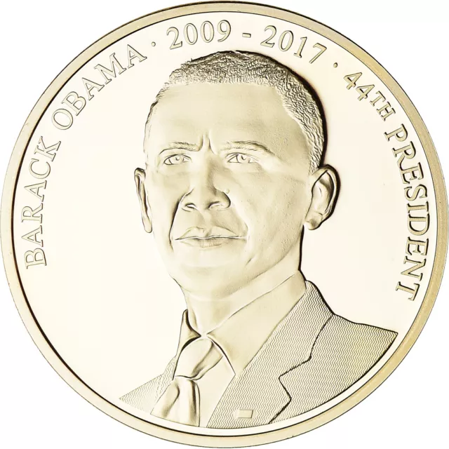 [#187875] États-Unis, Médaille, Les Présidents des Etats-Unis, Barack Obama, Pol
