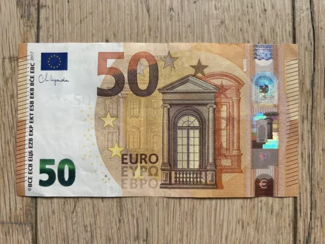 Billet De Banque 50 Euros 2017   Signature C Lagarde Série Y Grèce Lot Y004A4 2